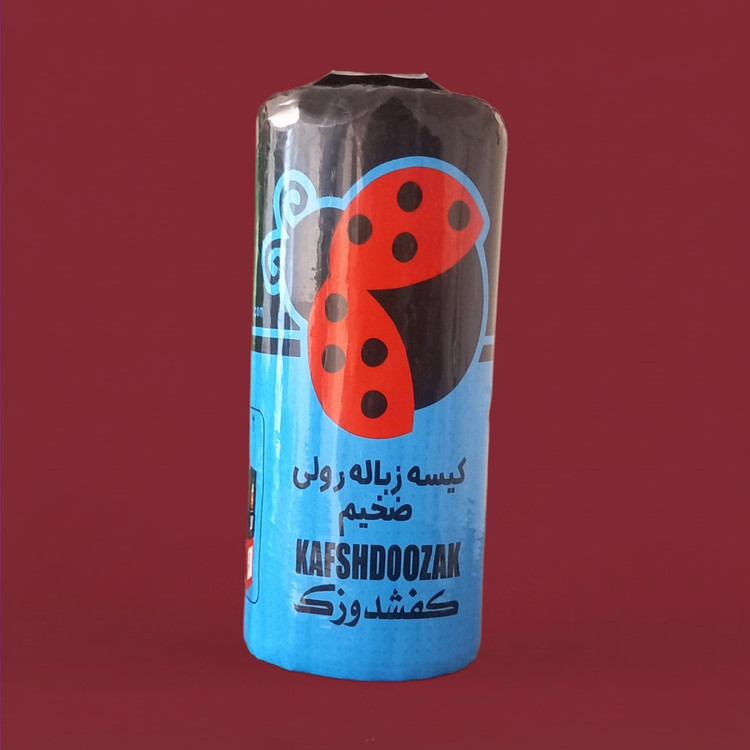 کیسه زباله بزرگ تک رول ۲۴عددی تقویت شده